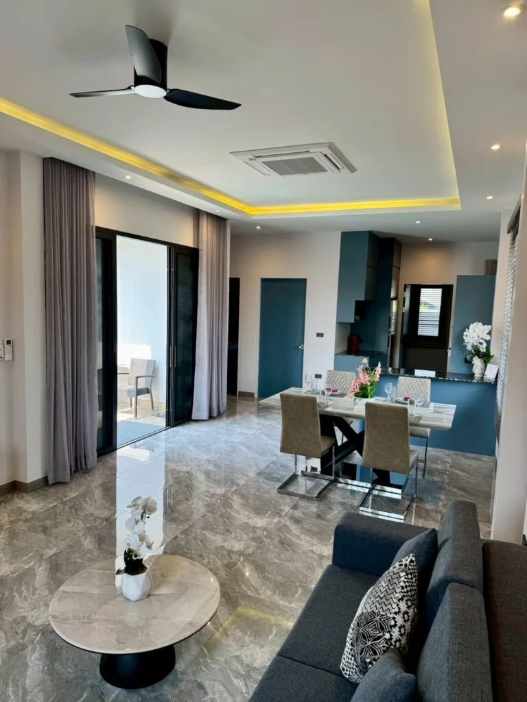 Interior of a Gran House Vacation pool villa in Hua Hin (view 7)